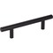 Elements 96 mm Center-to-Center Matte Black Naples Cabinet Bar Pull 156MB - alternate 1